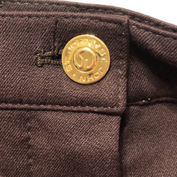 EUC St. John By Marie Gray Brown Career Pants Sz 4 - Picture 7 of 10